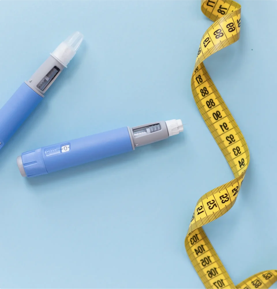 Illustrative image of unbranded injection pens